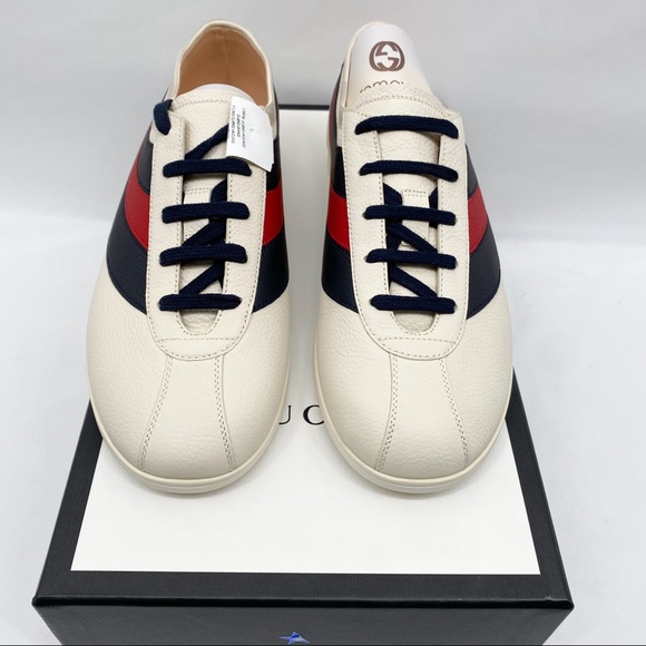 Gucci Falacer Red Blue Sneakers - Picture 5 of 16